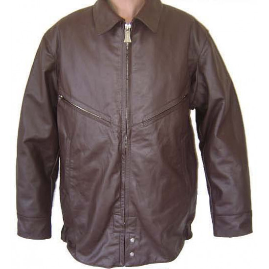 Veste de cuir pilote militaire militaire russe