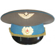 Soviet air force officer's visor hat   aviation m69 Soviet air force officer's visor hat   aviation m69