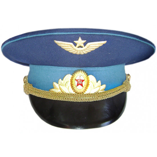 Soviet air force / russian aviation parade officer visor cap m69