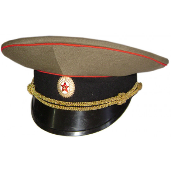 Soviet /   army officer visor cap of artilery and tank forces m69