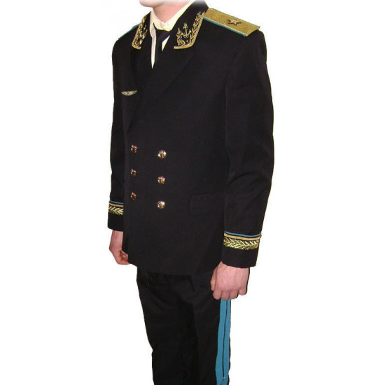 L`urss militaire rouge / chef d`aviation naval russe kit uniforme général et important