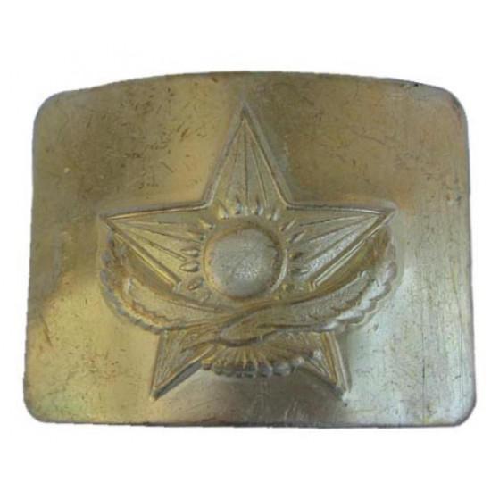 Ruso / hebilla de oro soviética para fuerza aérea del cinturón