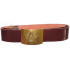 Soviet soldier military belt golden buckle