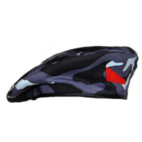 Special forces day-night camo beret hat