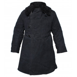 Ussr army winter general suede leather overcoat Ussr army winter general suede leather overcoat