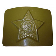 Soviet military buckle for belt (green) Soviet military buckle for belt (green)