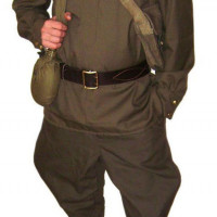 ソビエト軍第二次世界大戦のロシアの軍服制服M43兵士