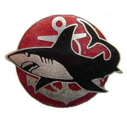 Soviet navy marines badge with shark Soviet navy marines badge with shark