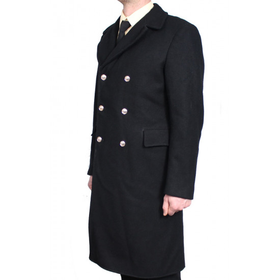 Manteau de laine navale russe de la flotte de la marine soviétique