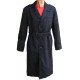 Soviet /   navy fleet black military officer overcoat