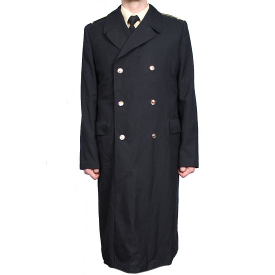   / Soviet navy semi-woolen Long coat Officer's naval uniform