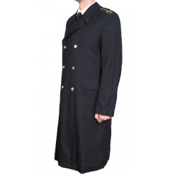 Russische / sowjetische Marine halbwollige lange Mantel Offiziers Marineuniform Russische / sowjetische Marine halbwollige lange Mantel Offiziers Marineuniform