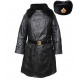 Black Bekesha Tulup Leather Sheepskin Coat Soviet Navy High Rank Officers Black Bekesha Tulup Leather Sheepskin Coat Soviet Navy High Rank Officers
