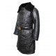 Black Bekesha Tulup Leather Sheepskin Coat Soviet Navy High Rank Officers Black Bekesha Tulup Leather Sheepskin Coat Soviet Navy High Rank Officers