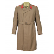 Soviet Army officers long green military overcoat Soviet Army officers long green military overcoat