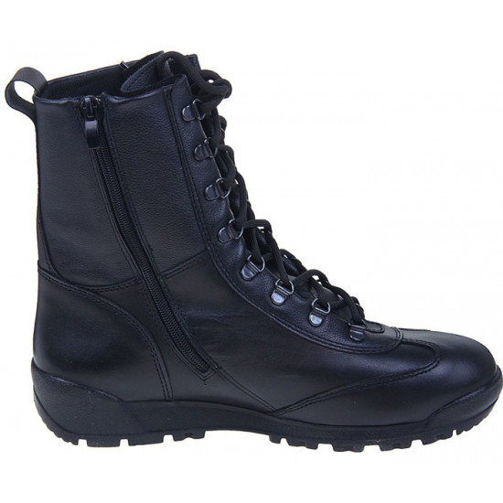 Botas piel airsoft urban cobra zipper 12211