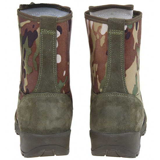 Bottes Tactiques Militaires GARSING - Camouflage Multicam, Cuir Reconstitué, Pointures 39 à 50