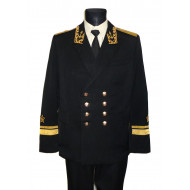 100% original soviet fleet admirals uniform with hand made embroidery size 50 / 52