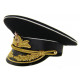 Soviet navy /   naval admiral's black hat m69