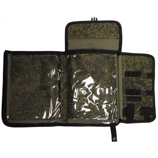 Russian army officers digital map case pixel bag