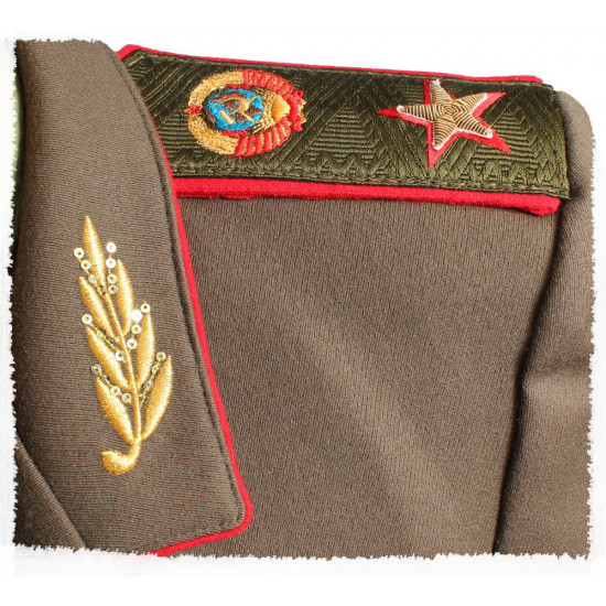 Alltägliche Militäruniform der Roten Armee / Sowjetunion