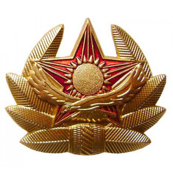 Russian airborne troops vdv military hat badge