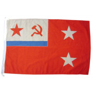Squadron commander Navy flag from USSR Fleet Squadron commander Navy flag from USSR Fleet