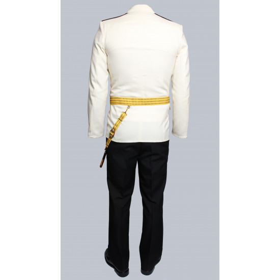 Tunique unifiée russe Marine Navy Floet Officer veste Marine Captain