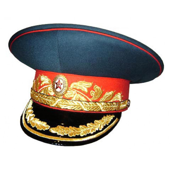 ソビエト軍/ロシアマーシャル語バイザー帽子m69
