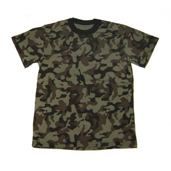 BDU camo shirt Tactical camouflage t-shirt Airsoft gear