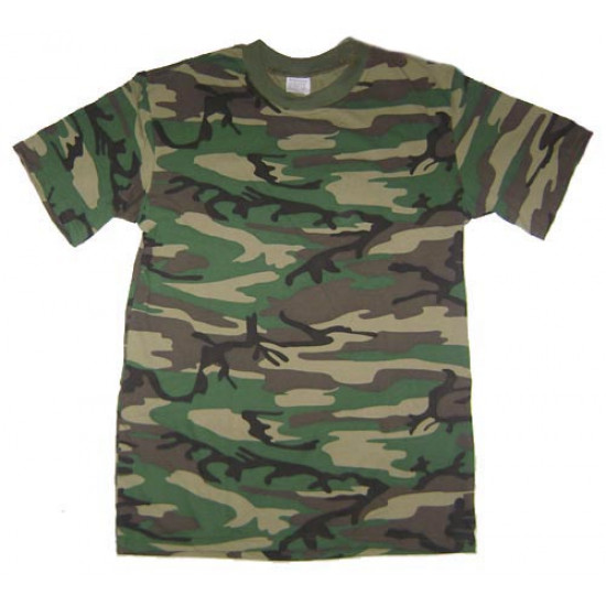 Camiseta de camuflaje táctico Camiseta deportiva de camuflaje verde Camiseta de verano para uso diario Camiseta de camuflaje táctico Camiseta deportiva de camuflaje verde Camiseta de verano para uso diario