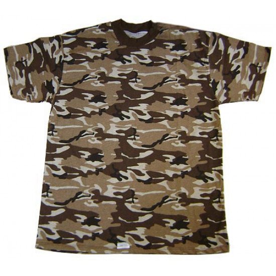 Special tactical 4-colour gray camo t-shirt