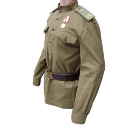 Soviet /   army military uniform - gimnasterka jacket WWII Soviet /   army military uniform - gimnasterka jacket WWII