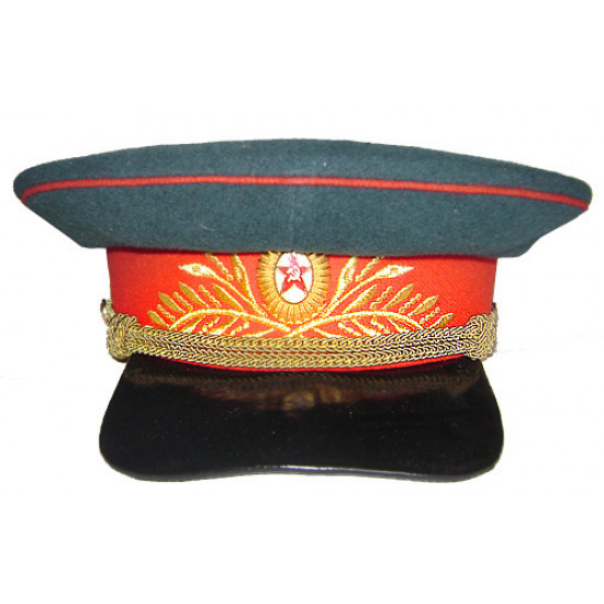 Soviet /   army infantry troops general visor cap