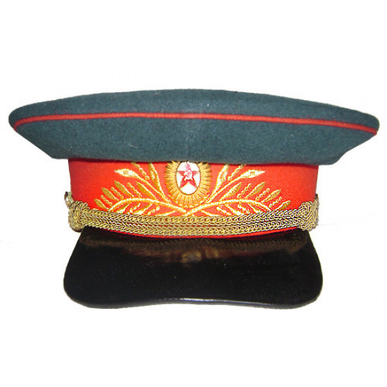 Soviético / tropas de la infantería de ejército rusas gorra de la visera general