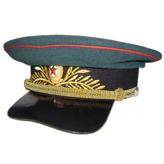 Artillería rusa y tropas del tanque gorra de la visera general