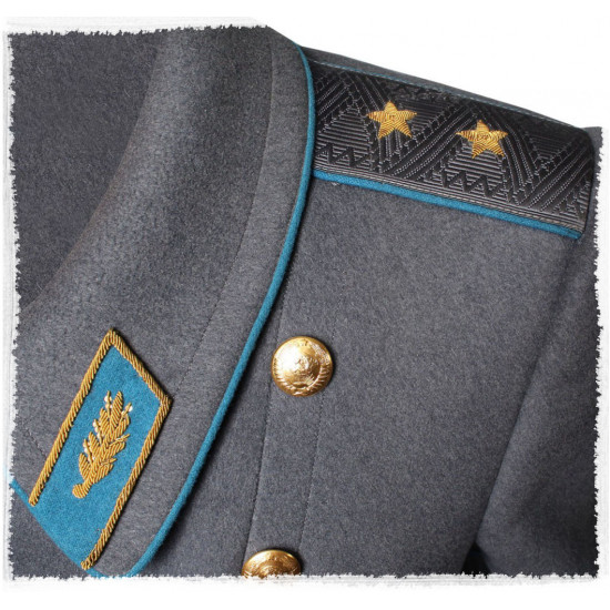 Sowjetische militärische / russische parade luftfahrt general overcoat