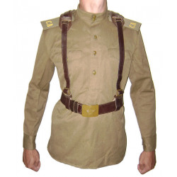 WW2   army military M43 GIMNASTERKA Tunic with belts system  WW2   army military M43 GIMNASTERKA Tunic with belts system