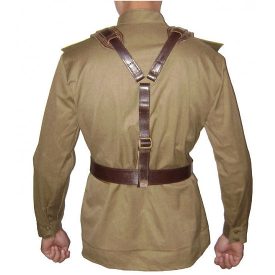 WW2 army military M43 GIMNASTERKA Tunic with belts system WW2 army military M43 GIMNASTERKA Tunic with belts system