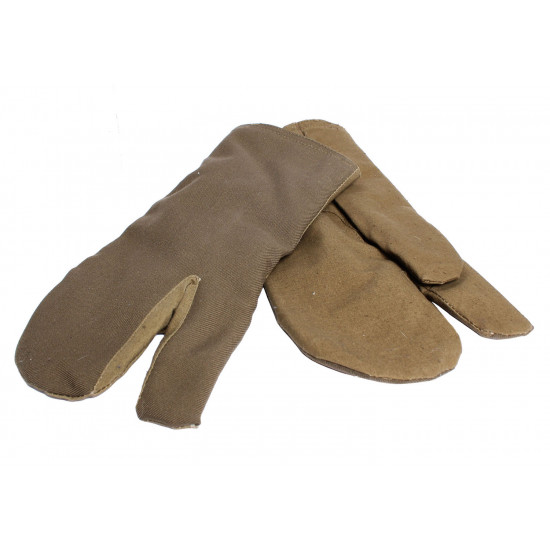 Soviet military gloves warm mittens 
