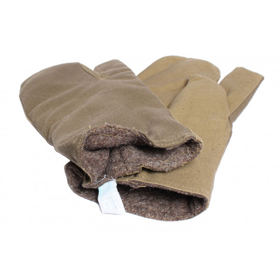 Soviet military gloves warm mittens 