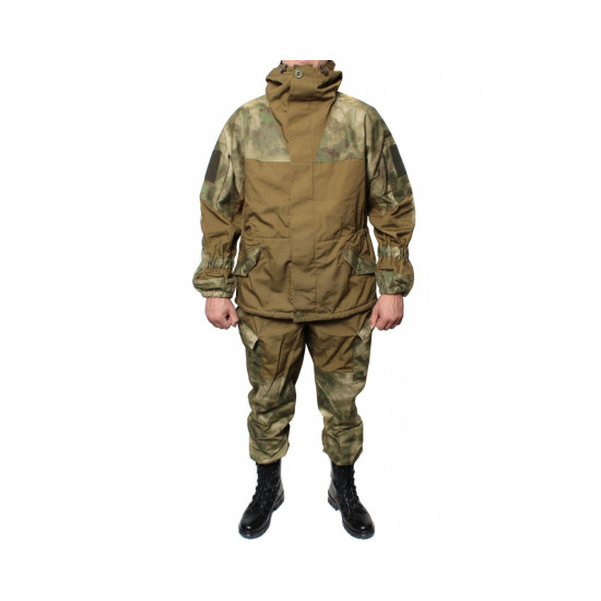 Gorka 3 warmed fleece Moss camouflage uniform Fishing and hunting suit