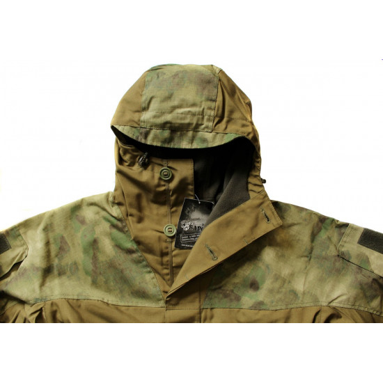 Gorka 3 warmed fleece Moss camouflage uniform Fishing and hunting suit