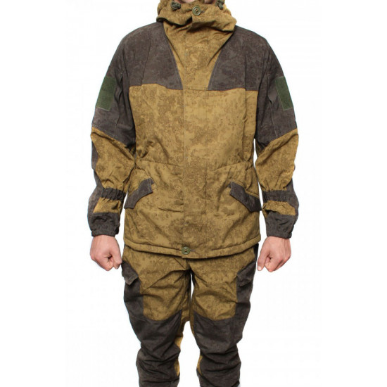 Warmed uniform Gorka 3 fleece CODE camouflage tactical suit