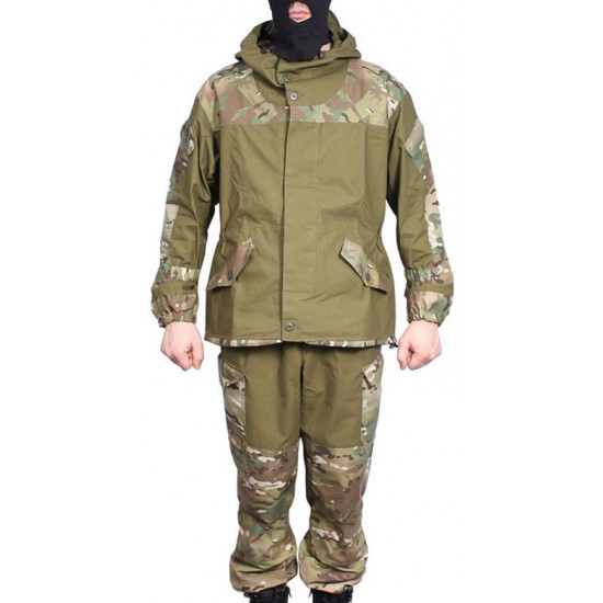 Uniforme táctico de airsoft de la fuerza especial Gorka 3d "multicam"