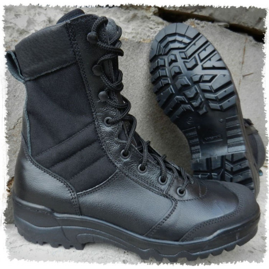 Bottes en cuir Airsoft Tactical g.r.o.m.