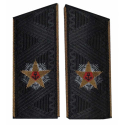 Soviet Naval Counter ADMIRAL daily shoulder boards black epaulets