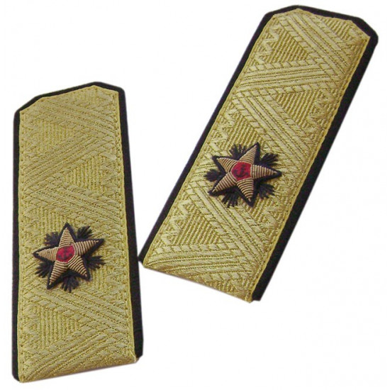 Navy parade shoulder boards of   Rear Admiral