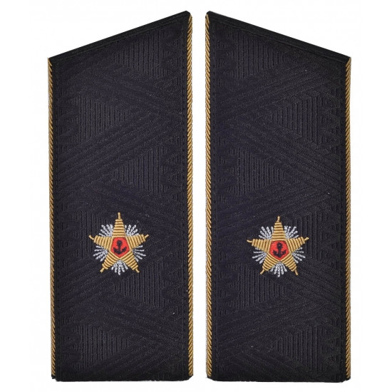 Soviet /   ADMIRAL uniform shoulder boards naval epaulets