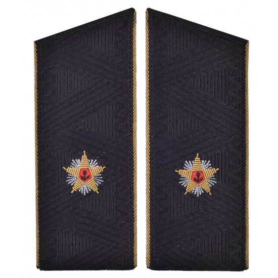 URSS / Russe ADMIRAL épaulettes uniformes épaulettes navales